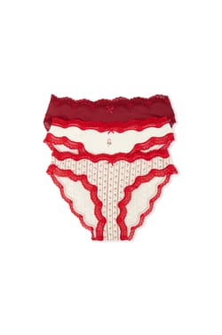 Lot de 3 culottes en coton;${refinementColor}
