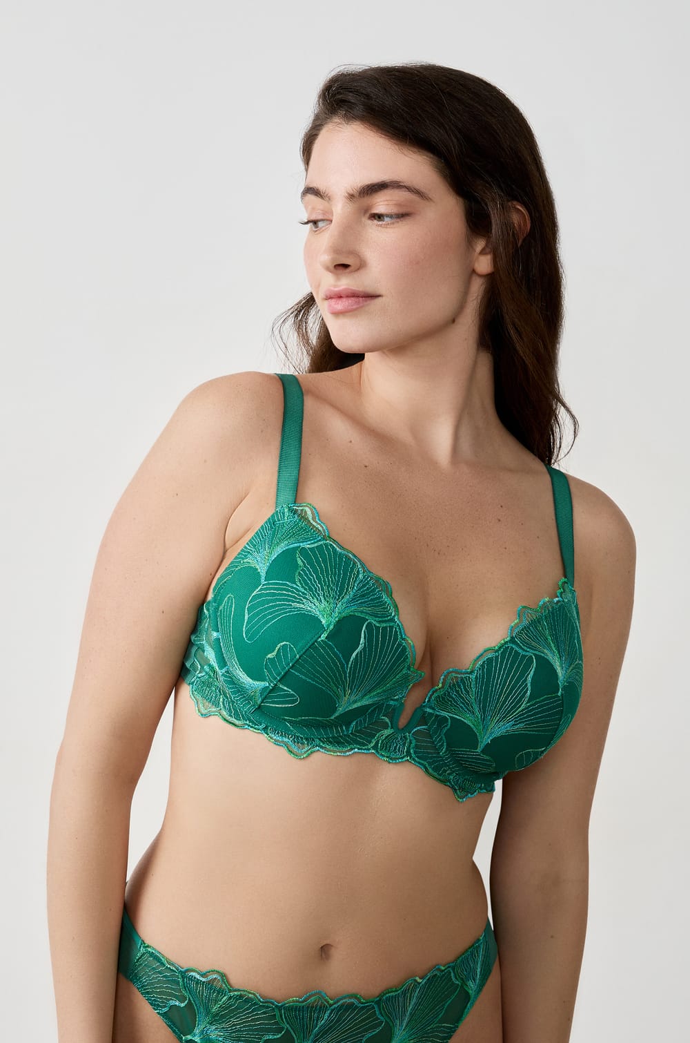 Bra N.5 - The Plunge Push-up;${refinementColor}