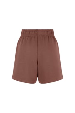 Bermuda taille haute &eacute;lastiqu&eacute;;${refinementColor}