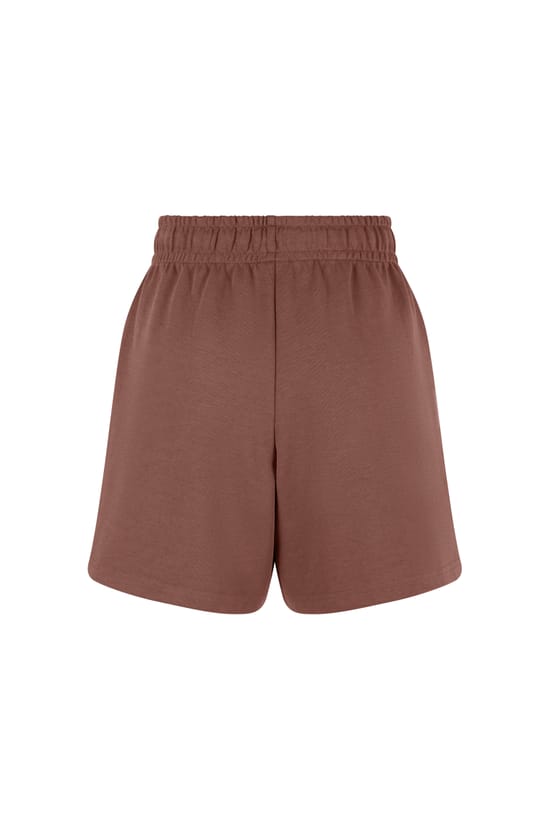 Bermuda taille haute &eacute;lastiqu&eacute;;${refinementColor}