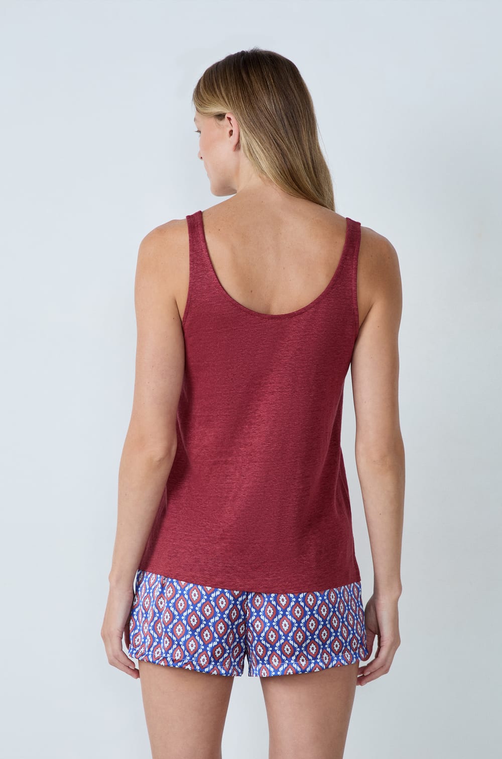 Débardeur 100% lin;${refinementColor}