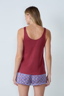 Débardeur 100% lin;${refinementColor}