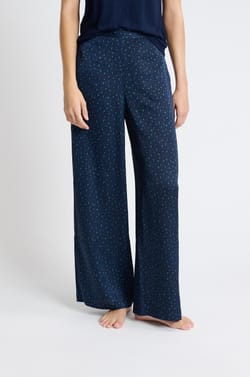 Pantalon de pyjama satiné;${refinementColor}