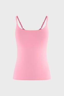 Top en microfibre avec brassière intégrée;${refinementColor}