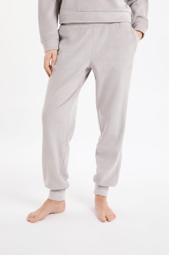 Pantalon de pyjama taille élastiquée;${refinementColor}
