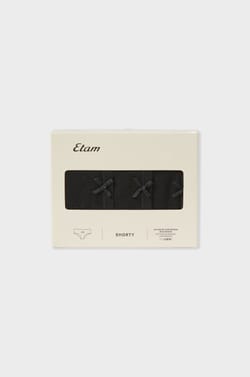 Pack of 3 Cotton Boyshorts;${refinementColor}