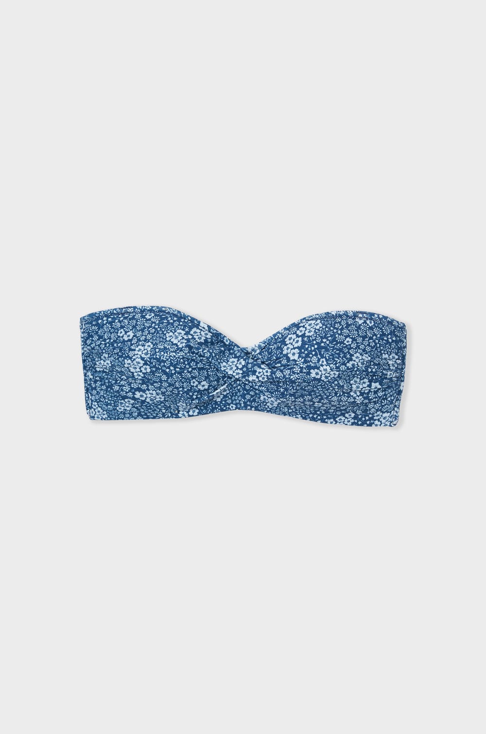 Bandeau Bikini-Top mit abnehmbaren Trägern ;${refinementColor}