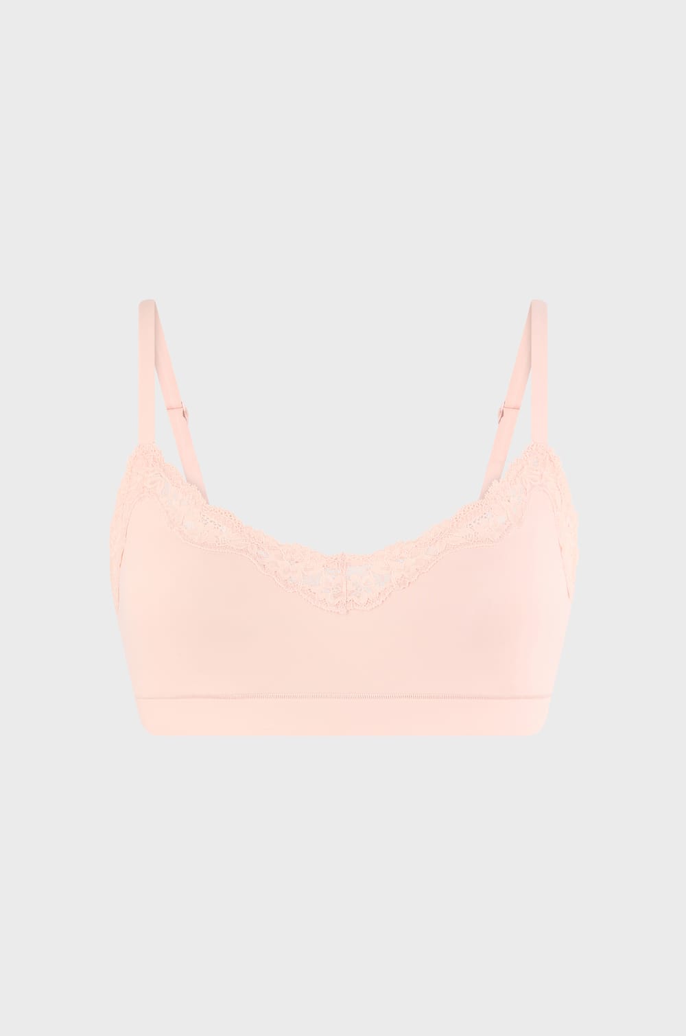 Brassi&egrave;re en microfibre et dentelle;${refinementColor}