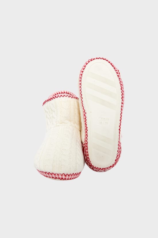 Ankle Boot Slippers with Patterns;${refinementColor}