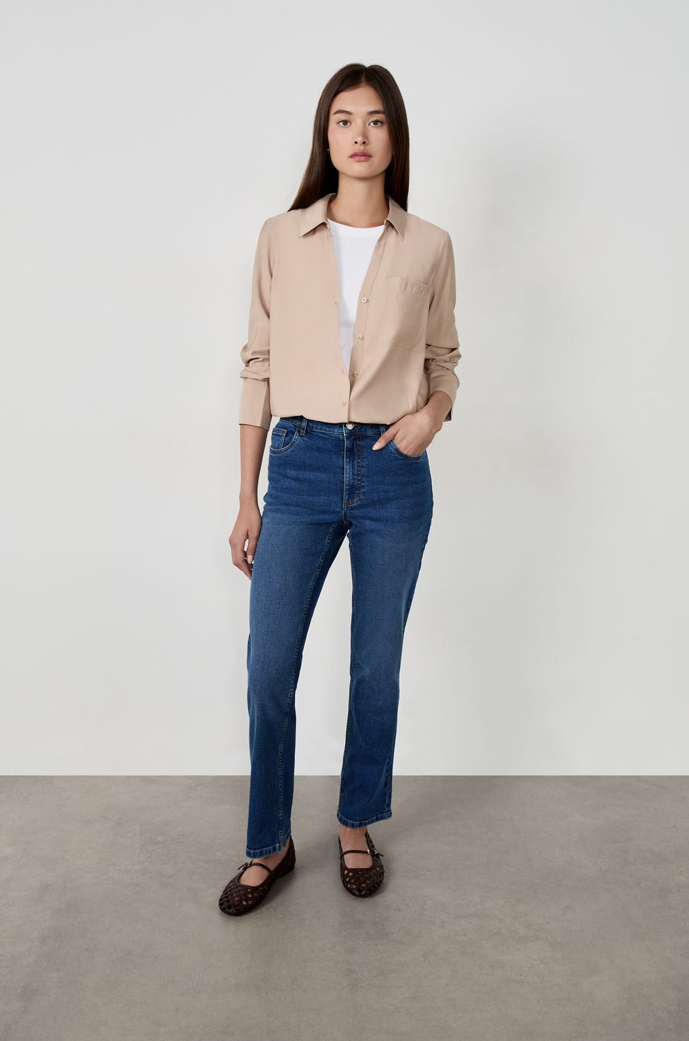 Chemise manches longues;${refinementColor}