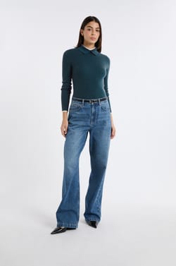 Polo manches longues;${refinementColor}