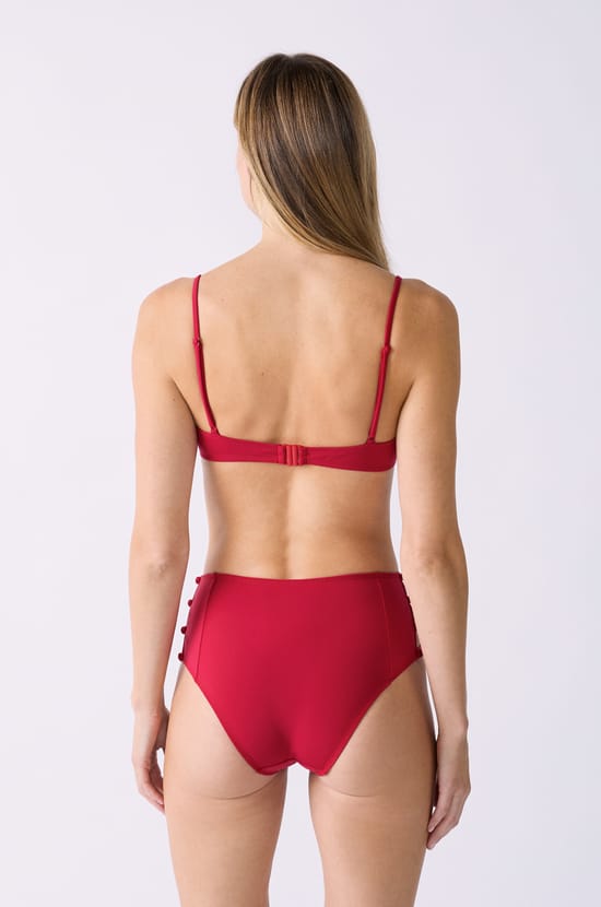 Culotte bikini taille haute bas de maillot Marcia Wear x Etam;${refinementColor}