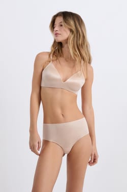 Shorty en microfibre satinée;${refinementColor}