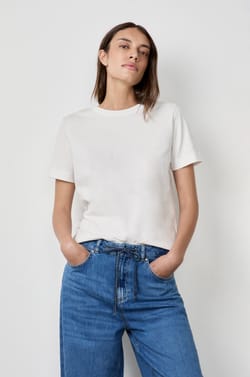 T-shirt manches courtes en coton;${refinementColor}