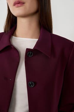 Veste courte à boutons;${refinementColor}
