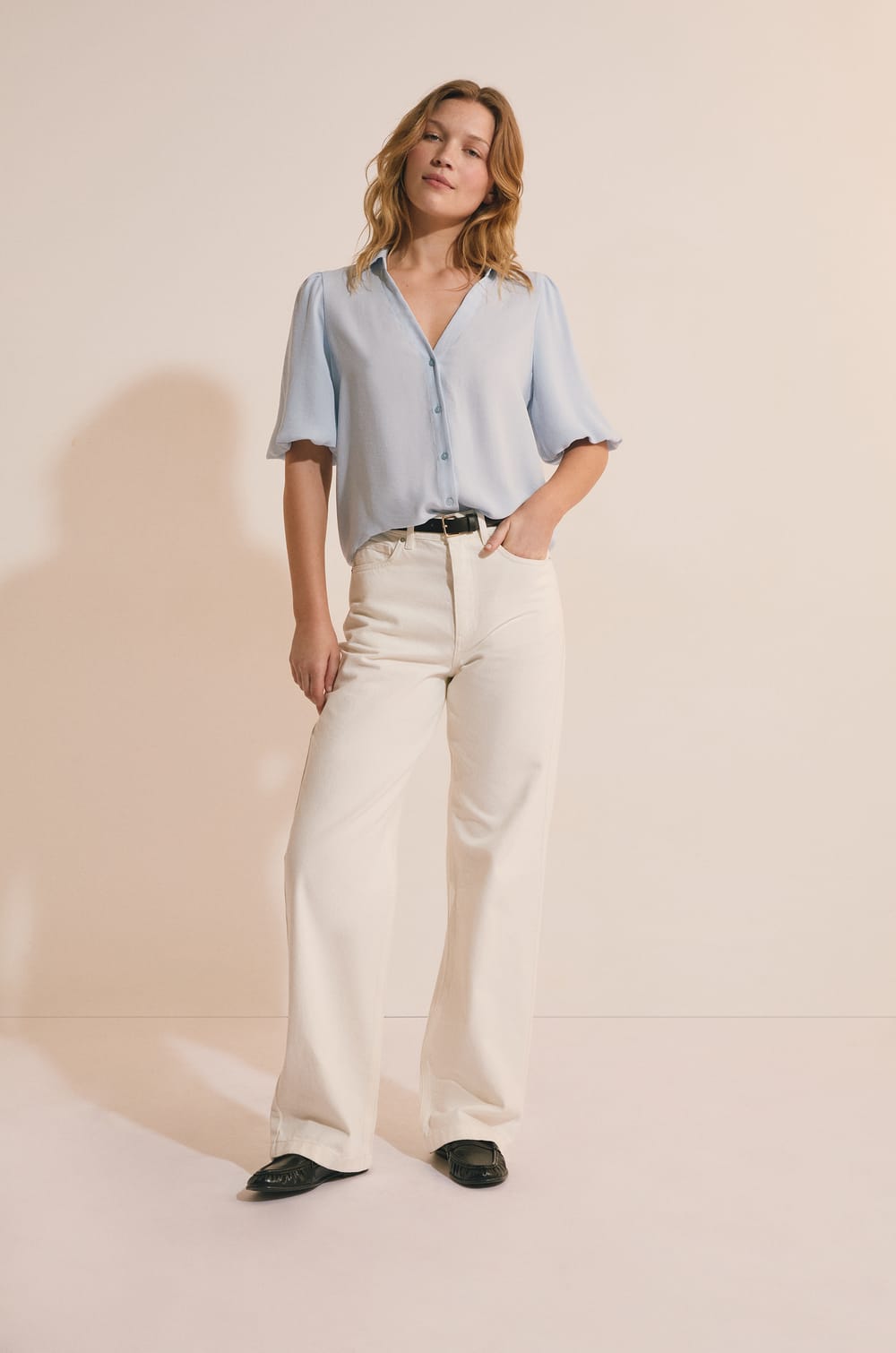 Chemise manches courtes;${refinementColor}