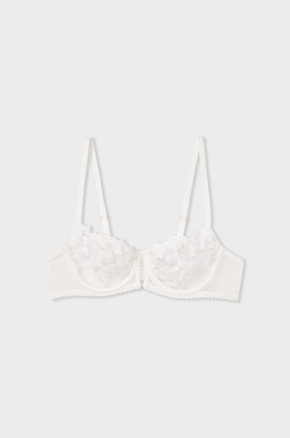Bra N.9 - Embroidered Balconette;${refinementColor}