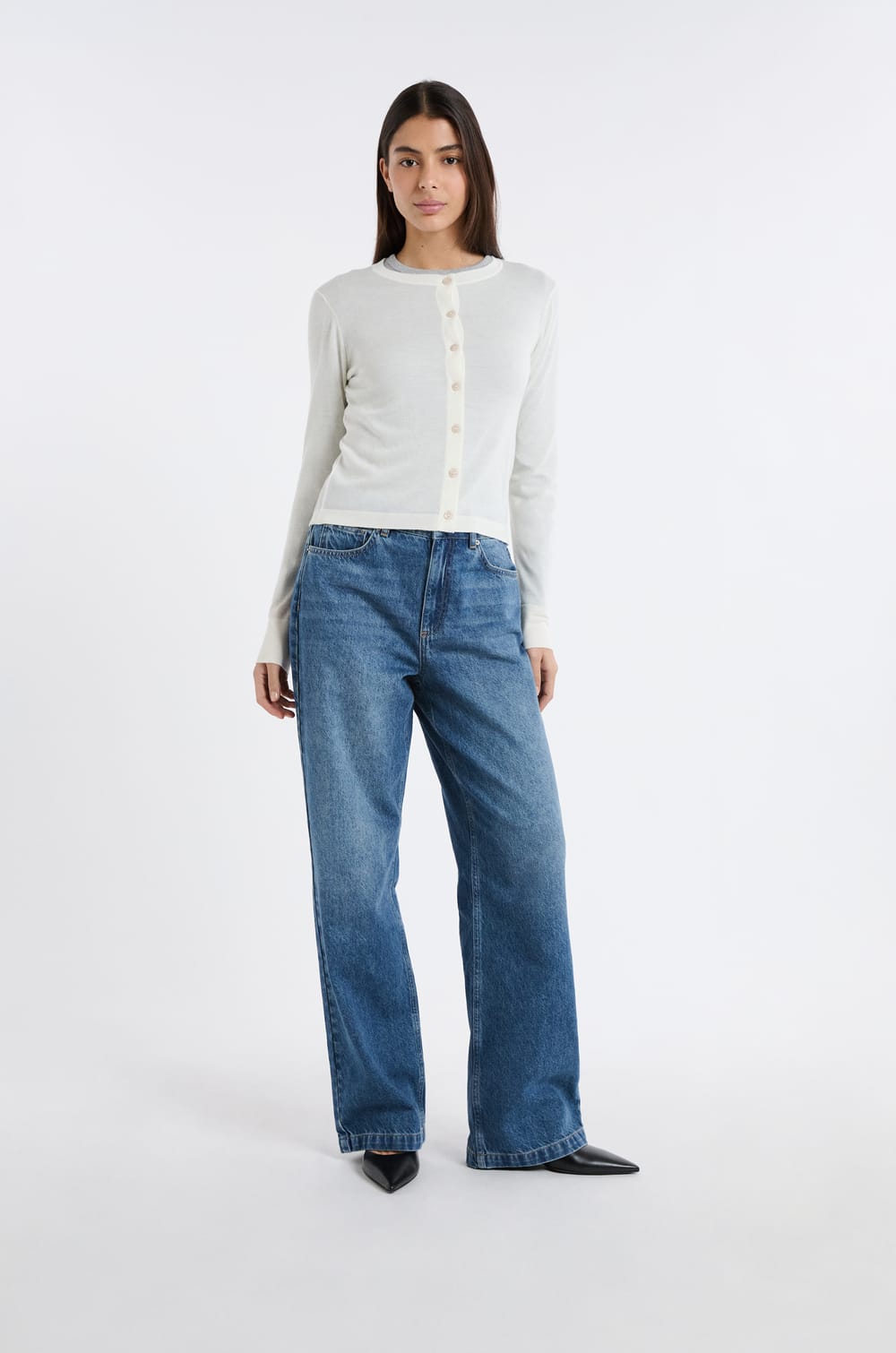 Wool Cardigan;${refinementColor}