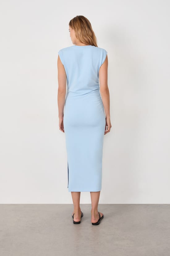 Long Cotton Dress;${refinementColor}