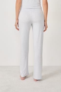 Broek met wijde pijpen van modal;${refinementColor}