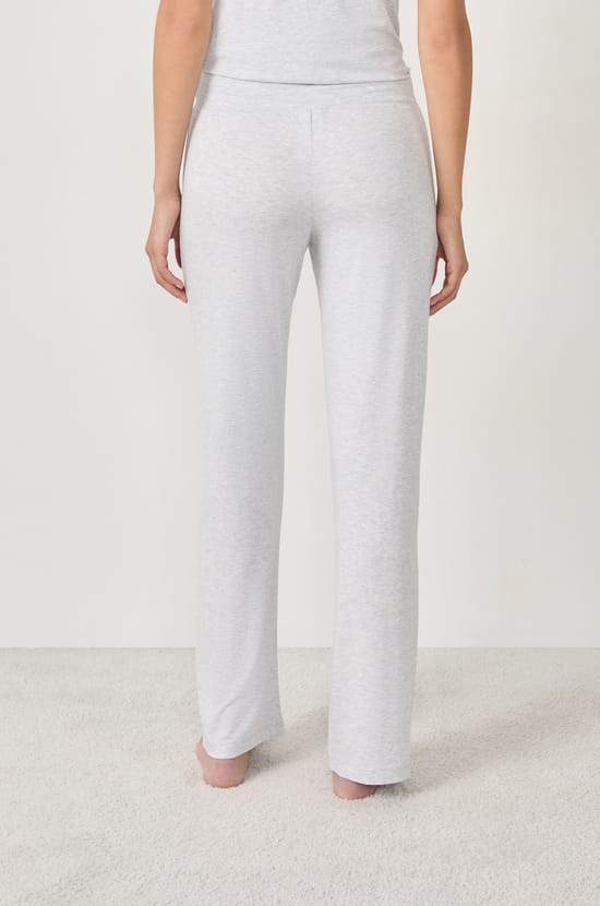 Pantalón de pijama ancho de modal;${refinementColor}