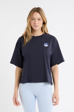 T-shirt de pyjama en coton &agrave; motif;${refinementColor}