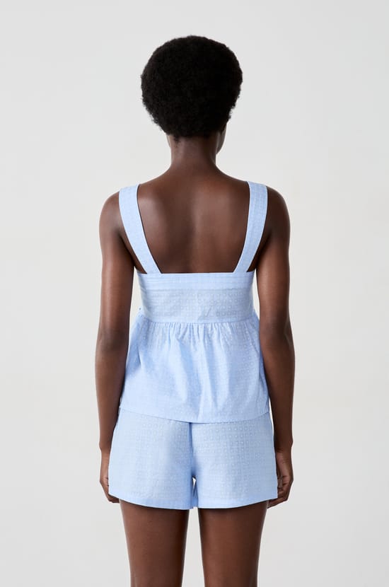 Top en coton;${refinementColor}