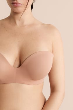 Bandeau coques fines bretelles amovibles, bonnet C-E;${refinementColor}