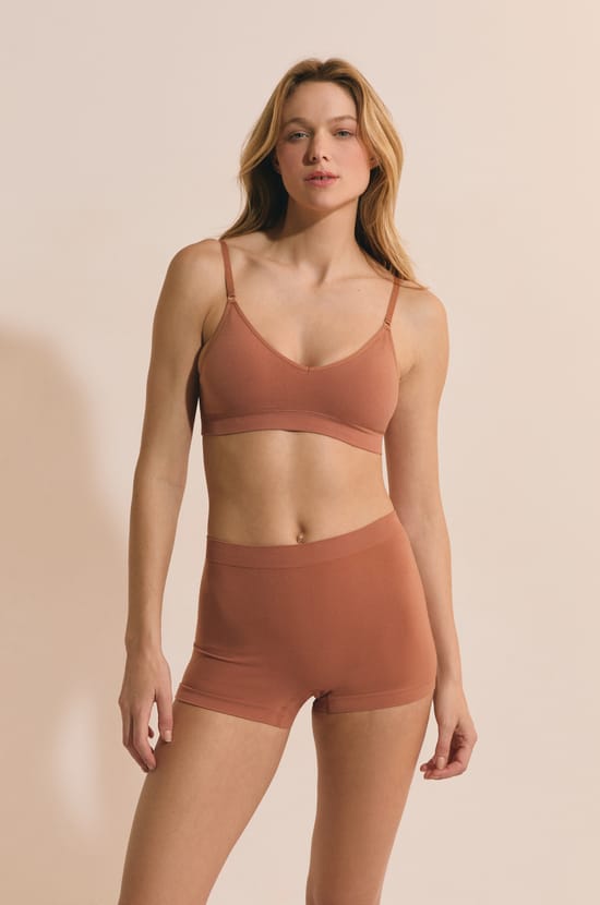 Soutien-gorge brassi&egrave;re confort optimal en coton;${refinementColor}
