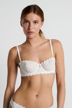 Bra N.9 - Balconette with Embroidery;${refinementColor}