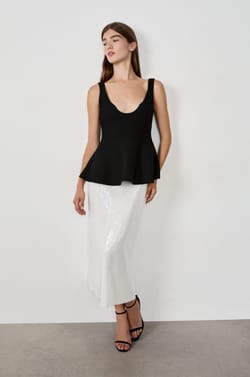 Sequin skirt;${refinementColor}