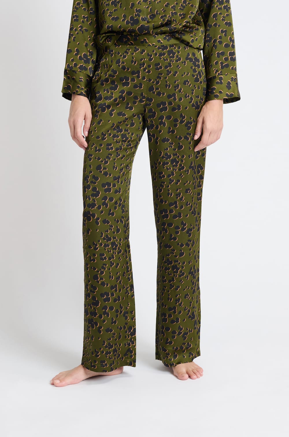 Pantalon de pyjama à imprimés;${refinementColor}