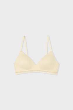 Soutien-gorge sans armatures coques fines en coton biologique;${refinementColor}