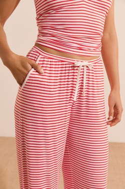 Pantalon de pyjama &agrave; rayures;${refinementColor}