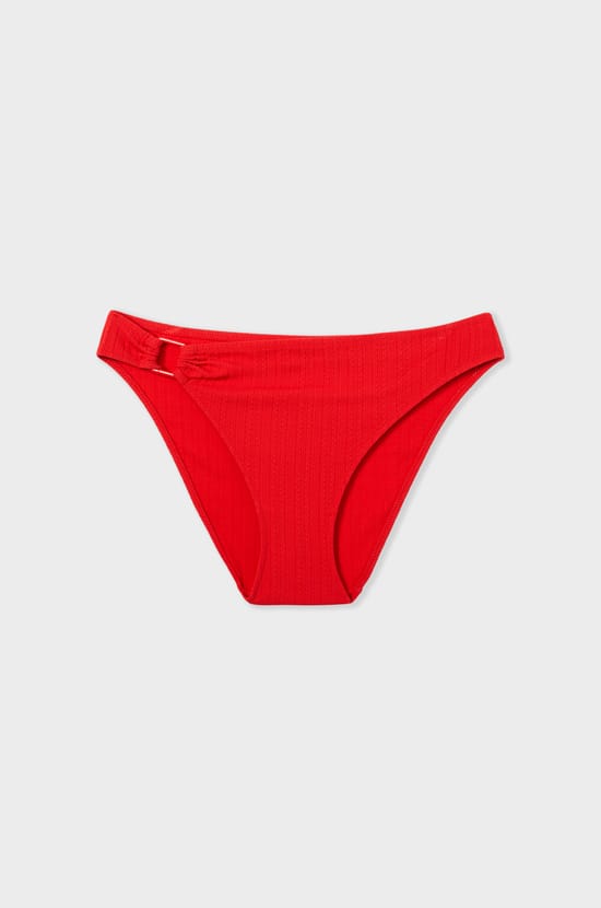 Bikini bottom with ring detail;${refinementColor}