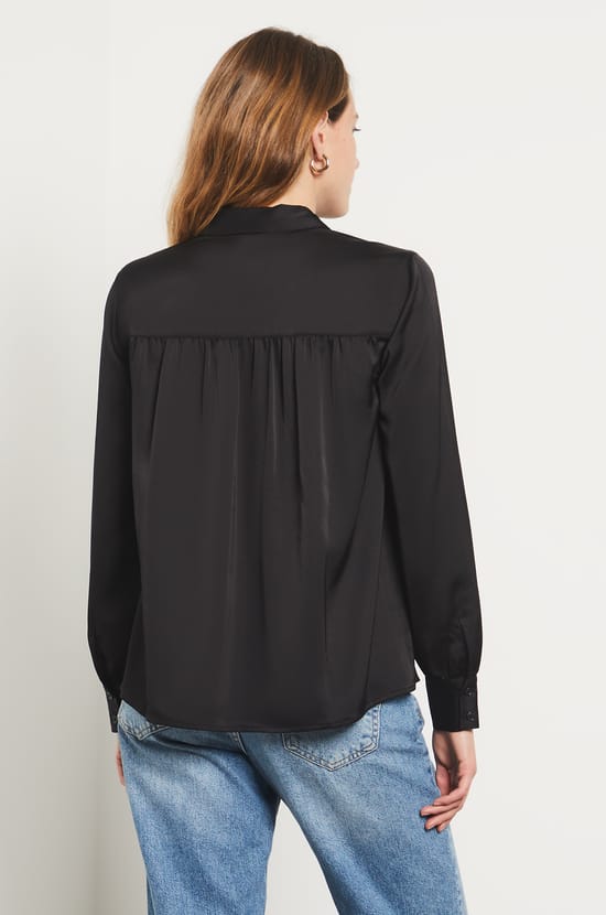 Chemisier satiné;${refinementColor}