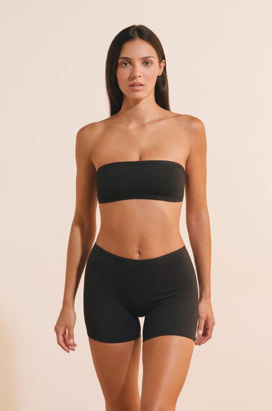 Strapless Wireless Bra in Stretch Organic Cotton;${refinementColor}