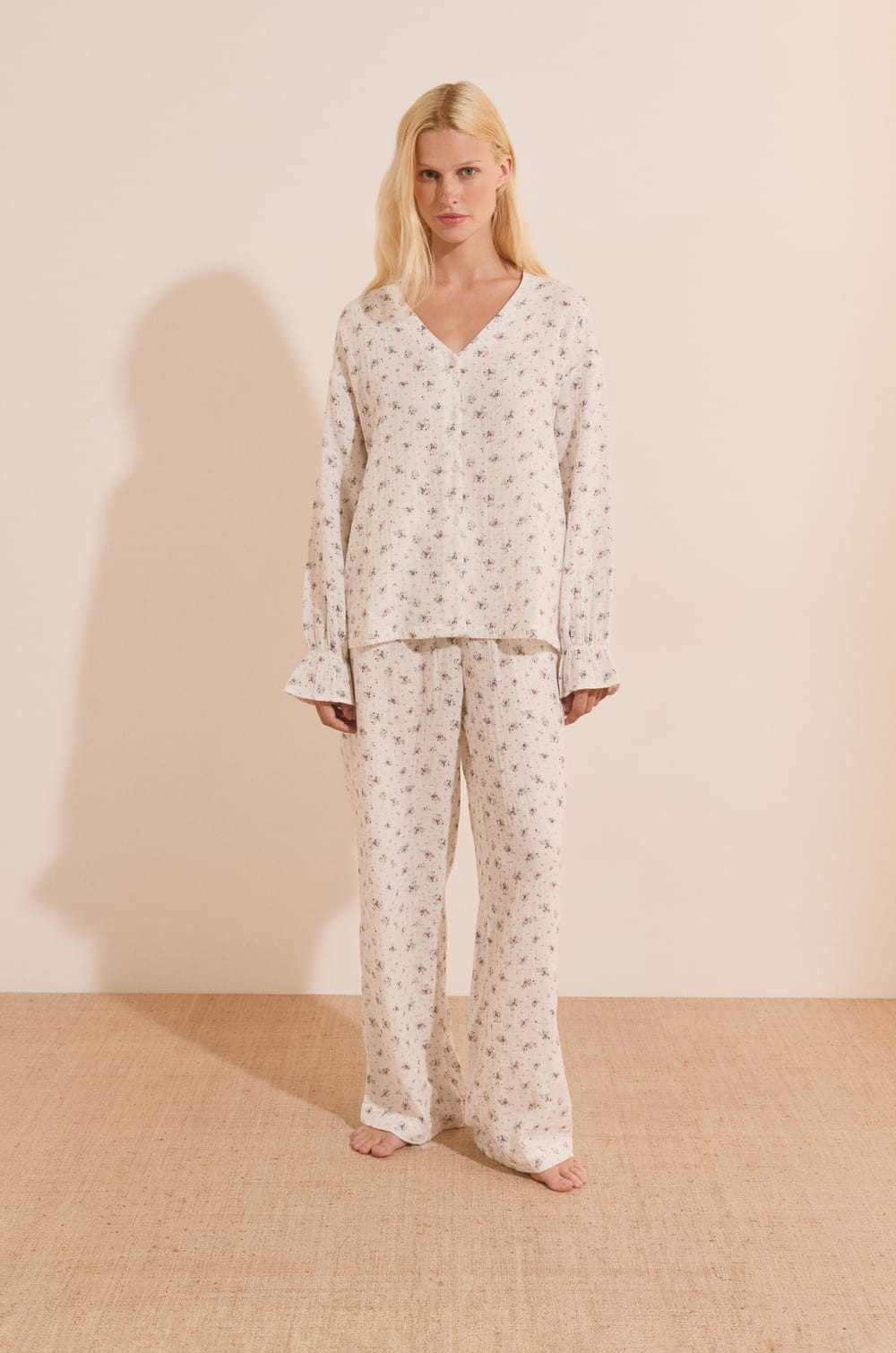 Katoenen hemd met print;${refinementColor}