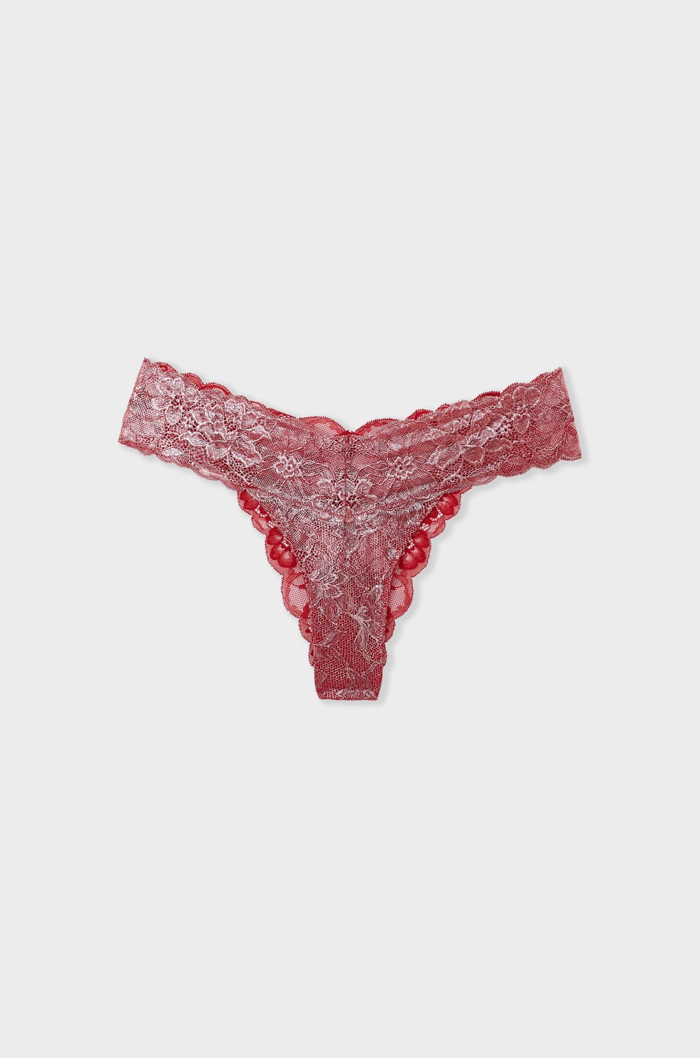 Tanga de encaje;${refinementColor}