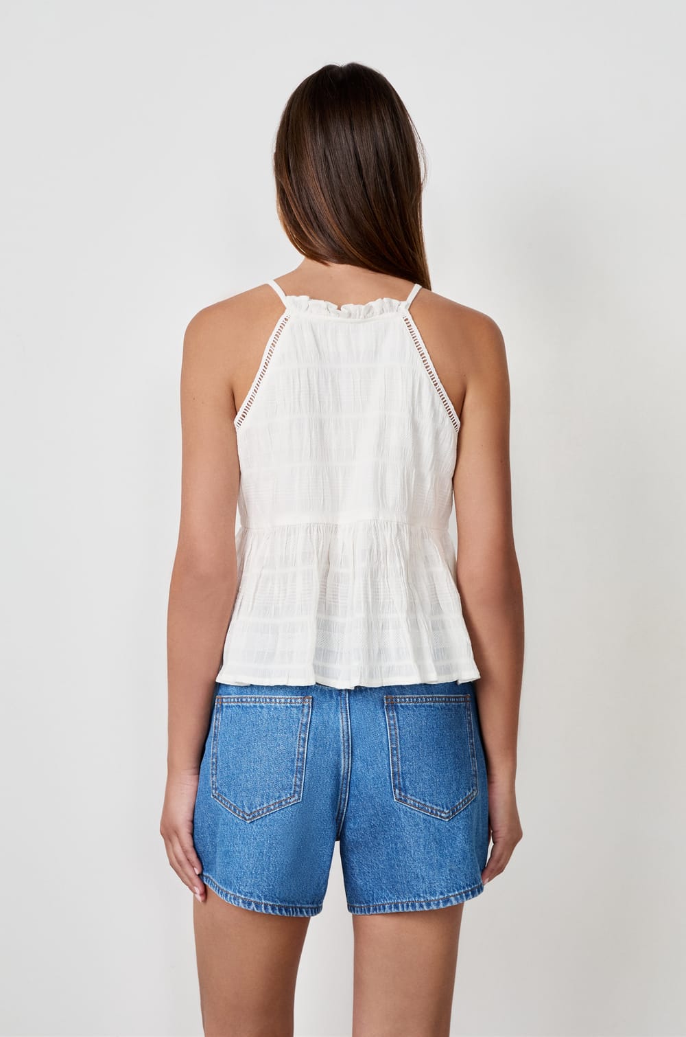 Embroidered Tank Top;${refinementColor}