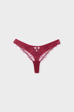 Tanga details brodés;${refinementColor}