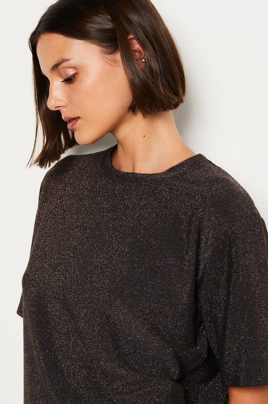 T-shirt manches courtes irisé;${refinementColor}