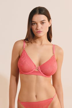 Soutien-gorge classique en dentelle;${refinementColor}