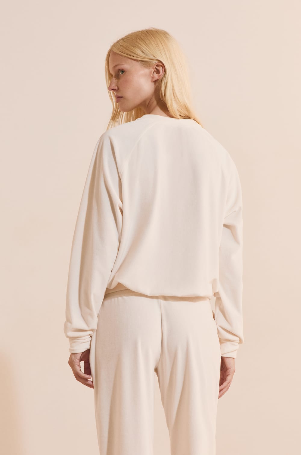 Sweatshirt de pyjama c&ocirc;tel&eacute;;${refinementColor}
