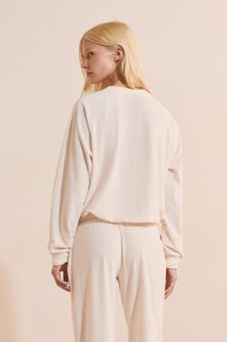 Sweatshirt de pyjama c&ocirc;tel&eacute;;${refinementColor}