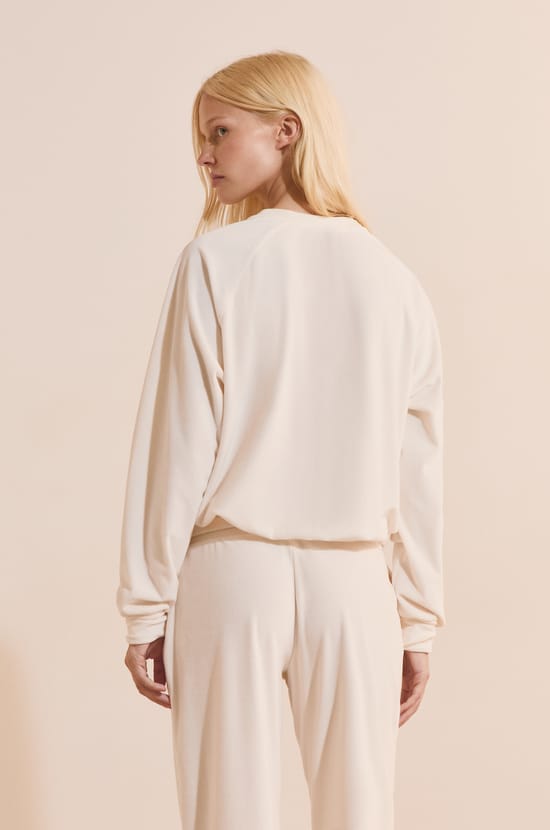 Sweatshirt de pyjama c&ocirc;tel&eacute;;${refinementColor}