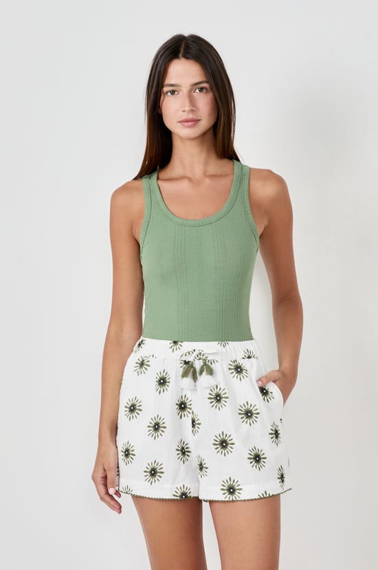 D&eacute;bardeur c&ocirc;tel&eacute; en coton;${refinementColor}