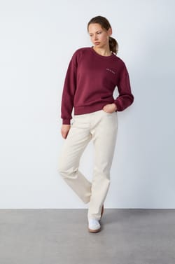 Sweat avec coton;${refinementColor}