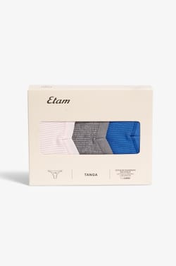 Pack of 3 Cotton Thongs;${refinementColor}