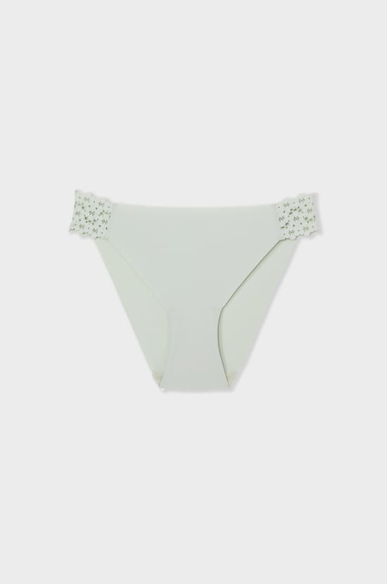 Microfibre and Lace Briefs;${refinementColor}